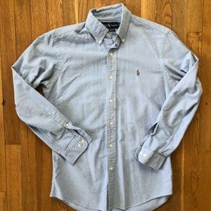Ralph Lauren LS button up Size Large (damaged)